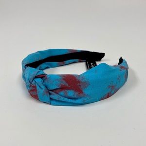 Blue/Red Tye Dye Headband